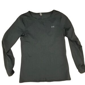 Under Armour Grey Long Sleeve Heat Gear Small